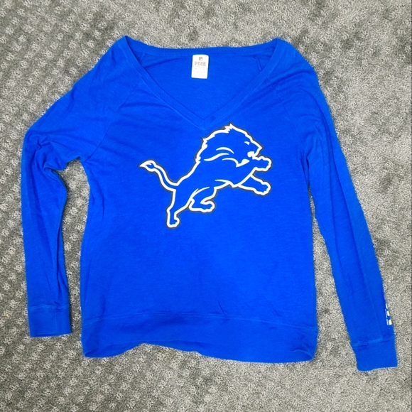 Victoria's Secrect PINK Detroit Lions Shirt - Picture 1 of 5